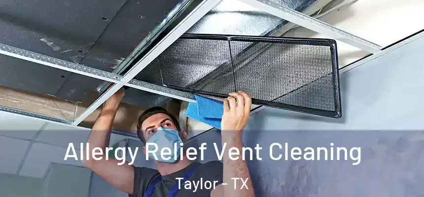  Allergy Relief Vent Cleaning Taylor - TX