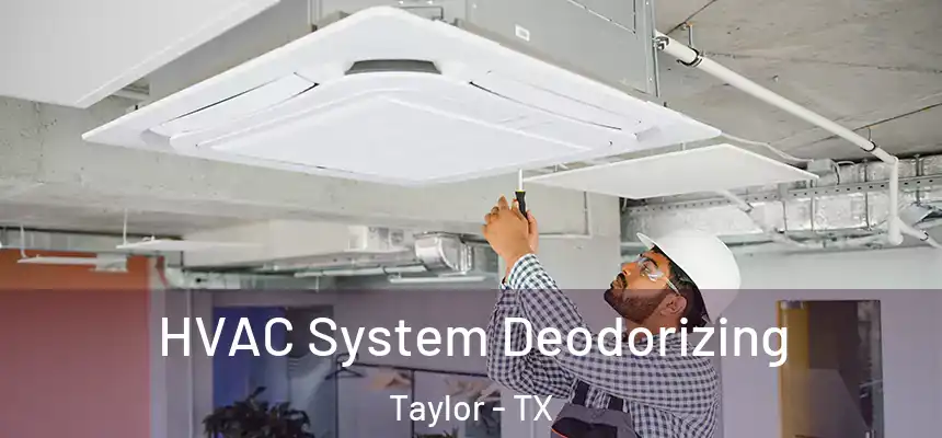 HVAC System Deodorizing Taylor - TX
